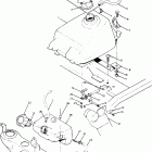 W917527 TRAIL BOSS 2X4 Fuel tank assembly 250 2x4