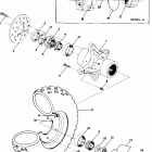 W918127 TRAIL BOSS 4X4 Front wheel assembly 250 4x4