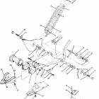 W917539 TRAIL BOSS 350L 2X4 Swing arm weldment 350 2x4