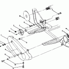 W918127 TRAIL BOSS 4X4 Rh chain cover assembly 250 4x4