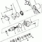 W918127 TRAIL BOSS 4X4 Starting motor assembly  250 4x4