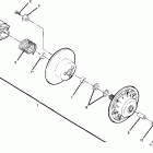 W918627 BIG BOSS 4X6 Driven clutch assembly  big boss 4x6