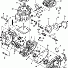 W917539 TRAIL BOSS 350L 2X4 Crankcase and cylinder  350 2x4-update