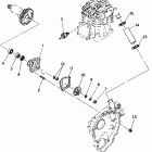 W918139 TRAIL BOSS 350L 4X4 Water pump assembly 350 4x4