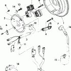 W917539 TRAIL BOSS 350L 2X4 Magneto assembly   350 2x4
