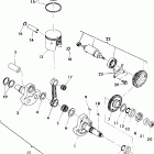 W917539 TRAIL BOSS 350L 2X4 Crankshaft and piston 350 2x4-update