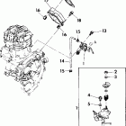 W917539 TRAIL BOSS 350L 2X4 Oil pump assembly 350   2x4