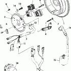 W918139 TRAIL BOSS 350L 4X4 Magneto assembly  350 4x4