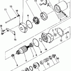 W918139 TRAIL BOSS 350L 4X4 Starting motor assembly 350 4x4