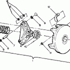 W918727 BIG BOSS 6X6 Drive clutch assembly 6x6
