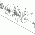 W918127 TRAIL BOSS 4X4 Drive clutch assembly 250 4x4