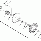 W918727 BIG BOSS 6X6 Driven clutch assembly 6x6