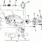 W918139 TRAIL BOSS 350L 4X4 Rear brake assembly  350 4x4