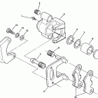 W918139 TRAIL BOSS 350L 4X4 Front brake assembly 350 4x4