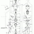 LF250TXR STARTING MOTOR