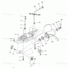 VF200LA Lower Casing Drive 2