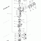 25ESH Crankshaft Piston