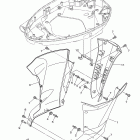 LF350TXR/LF350TUR Bottom cowling 3