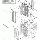 F90TXR Cylinder Crankcase 2