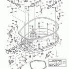 LF250TXR/LF250TUR Bottom cowling 1