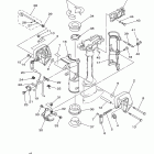 F4MLH/F4MSH Кронштейн крепления к транцу