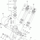 VZ300BTLR- Power trim & tilt assy 1