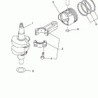 F4MSH/F4MLH Коленчатый вал и Поршень