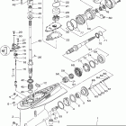 F250TUR-20/LF250TXR-2/LF250TUR-2/F250TXR-20 Lower casing drive 3 lf250