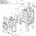 F150TXR-20/F150TLR-20/LF150TXR-2 Цилиндр и картер 1