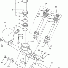 V150TLR-20 Power trim & tilt assy 1