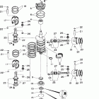 115TLR-200 Коленчатый вал и Поршень