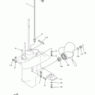 F15PLHC/F15PLRC Корпус редуктора 2