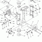 F4MSH/F4MLH Кронштейн крепления к транцу