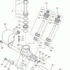 150TXR Power trim & tilt assy 1