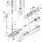 LZ300TXR/LZ300TUR/Z300TXR/Z300TUR Lower casing drive 1 z300