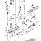 LF150TXR-2/F150TXR-20/F150TLR-20 Lower casing drive 3 lf150
