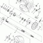 W907527 TRAIL BOSS 2X4 Rear wheel drive assembly