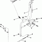 W908527 TRAIL BOSS 250 Shift linkage assembly updated 5 / 90