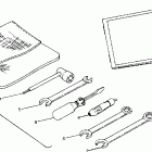 W907539 TRAIL BOSS 350L 2X4 Tool kit assembly