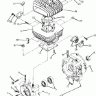 W907527 TRAIL BOSS 2X4 Crankcase and cylinder assembly