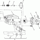 W908127 TRAIL BOSS 4X4 Rear brake assembly