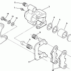 W907221 TRAIL BLAZER Front brake assembly