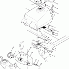 W907539 TRAIL BOSS 350L 2X4 Fuel tank assembly 350 2x4