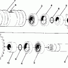 W908127 TRAIL BOSS 4X4 Details-front drive assembly center tightener assembly-p...