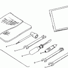 W907527 TRAIL BOSS 2X4 Tool kit assembly