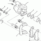 W908627 BIG BOSS 4X6 Middle axle brake assembly