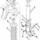 W907221 TRAIL BLAZER Strut assembly