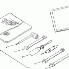 W908127 TRAIL BOSS 4X4 Tool kit assembly