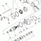W907539 TRAIL BOSS 350L 2X4 Starting motor assembly
