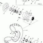 W908127 TRAIL BOSS 4X4 Front wheel assembly 4x4
